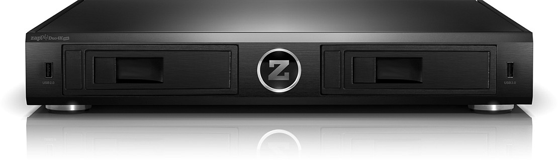 Zappiti Duo 4K HDR First Class Universal Media Player Front