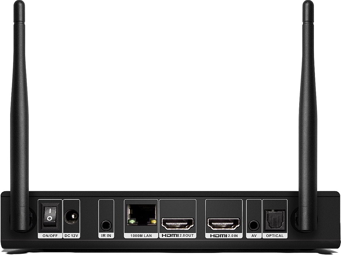 Zappiti Mini 4K HDR Entry Level Universal Media Player Back