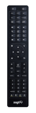 Hi-Quality Backlit RC IR remote control
